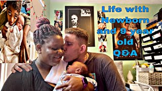 Parents of Newborn & 9 year old Q&A | Interracial Couple