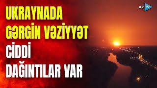 Rusiya Xersona aviabomba atdı: yaralılar var