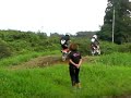 31.8.2011 名木オフロードコース　前日雨でのダート・コンディション