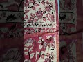 chennuri silk kalamkari saree with bp shorts kalamkari saree