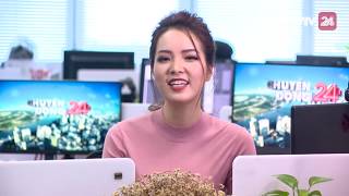 MC Thụy Vân xem lại lần đầu mình dẫn Chuyển Động 24h | VTV24