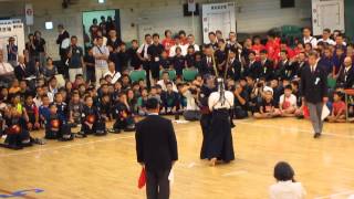 H26全国道場少年剣道大会 小学決勝 東松舘対如水館 大将