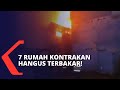 7 Rumah Kontrakan di Matraman Ludes Terbakar, Warga Sempat Dengar Bunyi Ledakan