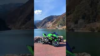 【絶望】冬の有馬ダムとNinja400。【ツーリング】 #short