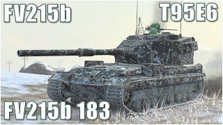 FV215b, T95E6 & FV215b 183 ● WoT Blitz