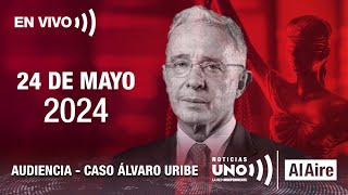 Audiencia caso Uribe por fraude procesal: Fiscalía acusa formalmente al expresidente | Noticias UNO