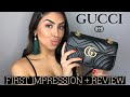 GUCCI MARMONT MINI BAG FIRST IMPRESSION & REVIEW