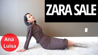 Zara Sale Haul-粗腿女生春季穿搭技巧，梨形身材也有救！#analuisa #春季穿搭#zarahaul