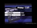 upn friday night lineup quick promo bumper 2000