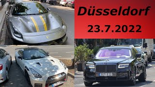 Carpotting Düsseldorf 23.7.2022! (488Pista, R35-Nismo, NEW Brabus Rolls-Royce...)