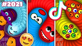 TikTok Cacing WormsZone.io Viral Video Terbaru (Best TikTok Worms Zone io Gameplay Compilation) #23