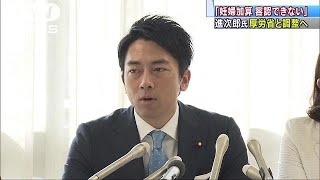 “妊婦加算”で進次郎氏「自己負担は容認できない」(18/12/13)