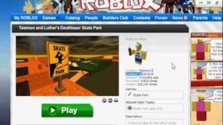 ROBLOX - Proof that Telamon is an IDIOT.