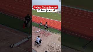 इस लड़के ने 25 feet Long jump कर दिया !#shorts #viralvideo #shortsfeed #longjump #jump