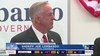 Sheriff Lombardo officially announces his run for governor of Nevada at Rancho High School