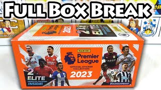 FULL BOX OPENING | NEW Premier League 2023 STICKER COLLECTION (120 Pack Opening) | 3 Parallel Elites