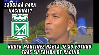 Roger Martínez habla de su futuro tras su salda de Racing