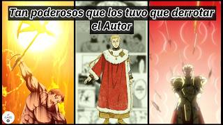 PERSONAJES que son DEMASIADO PODEROSOS para su PROPIA HISTORIA Y ANIME