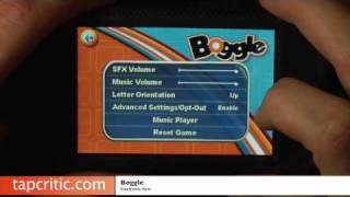 Boggle iPhone / iPod Touch Review