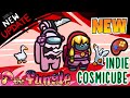 Among Us Hide N Seek Mode - Indie Cosmicube Update 🎩🍓 & Bean Cosmetics 🍄 🎵 (The Fungle) Gameplays