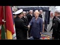 Prezidentė apsilankė JAV karinių jūrų pajėgų eskadriniame minininke ,,Oscar Austin
