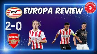 PSV 2-0 ARSENAL | UEL ALL GAMES REVIEW | UNBEATEN RECORD OVER | XAVI SIMONS MOTM HIGHLIGHTS