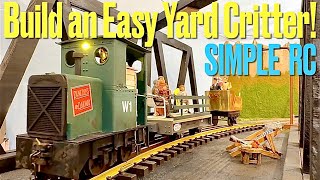 Casselman ON: Building an Easy Small RC Yard Critter! @EV-North #gscale #modeltrains #modelrailway