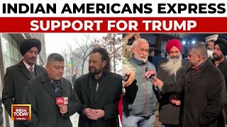 Trump 2.0: Indian Americans Rally For Donald Trump Near Capitol As Inauguration Approaches | US News