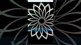 Python Turtle Graphics❤️🔥🥰|| Graphics multi color design #shorts #shortvideo #graphicdesign #python