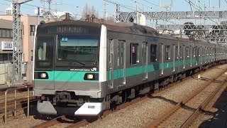 【複々線!!】小田急小田原線 喜多見駅 列車通過シーン集 2017.1.28 午後