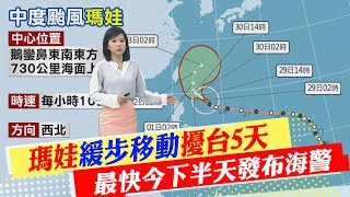 【麥玉潔報氣象】瑪娃\