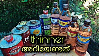 More About Tinner -Tipes of Tinner And Their Uses