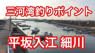 平坂入江 細川 三河湾釣りポイント