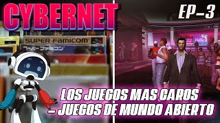 CYBERNET T1 EP3 - Los juegos mas caros subastados (CAPITULO COMPLETO) Mejores juegos mundo abierto