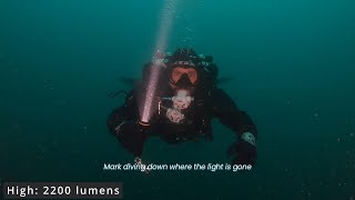 ACEBEAM D20 2.0: Essential Gear for Professional Divers