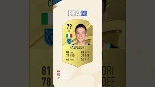 L'évolution FIFA de Giacomo Raspadori !