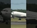 mighty Boeing 707 landing