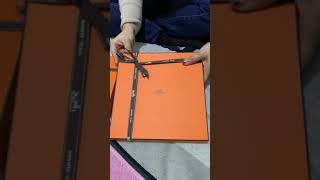 [HYC] Hermes 90cm Silk Scarf unboxing