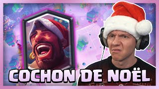 DÉFI DE NOËL : Le COCHON DE NOËL lâche des CADEAUX dans l’arène !! - Clash Royale