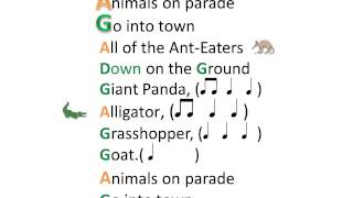 First Fife Animals on Parade Lesson