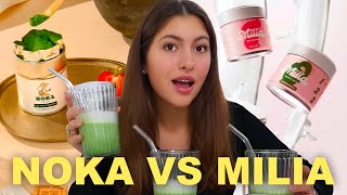 NOKA MATCHA VS MILIA MATCHA ⎮ Léa Amico