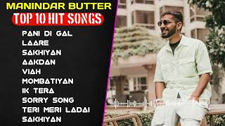 MANINDER BUTTAR All Hit Songs - Audio Jukebox 2023 - Maninder Buttar Mashup - New Punjabi Songs 2023