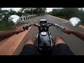 my honda cd125 benly top speed ride pov gopro stabalization off