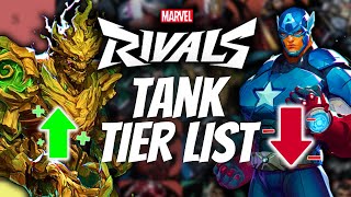 Who's The BEST Tank - Marvel Rivals Tank (Vanguard) Tier List