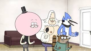 Regular Show - White Elephant Gift Exchange Plan Against Muscle Man | White Elephant Gift Exchange