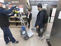 200kg 넘는 양문형냉장고를 혼자 계단운반하기 롯데하이마트 sano liftkar hd stairclimber with a heavy fridge in lotte himart