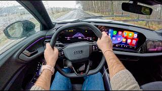 NEW Audi A5 B10 2025 (2.0 TDI 204 hp) | POV Test Drive #2309 Joe Black