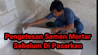 Seven Mortar | Pengetesan Semen Mortar | Semen Instan | Perekat Bata