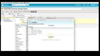 Salesforce: How To Cross Filter A Salesforce Report