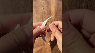 20th version of the dental floss bow and arrow. It’s amazing. The bow and arrow